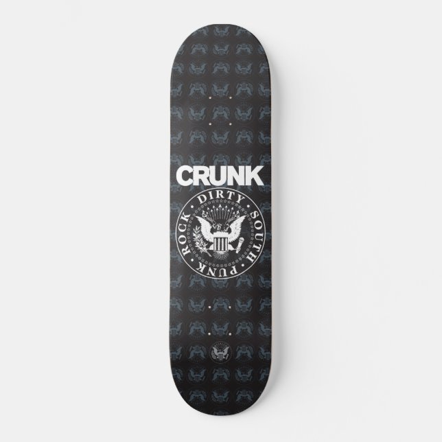 Skateboard Noir de joint de Lil Jon "Crunk" (Recto)