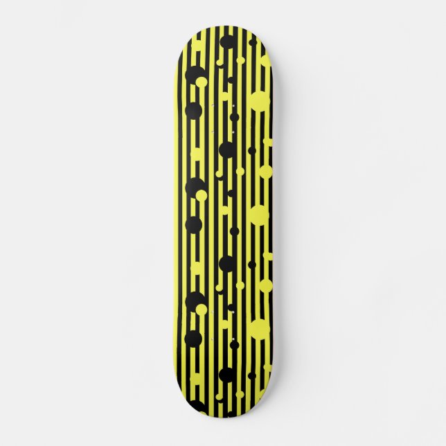 Skateboard Noir de miel (Recto)