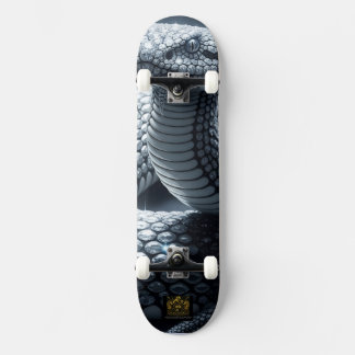 Skateboard Noir d'obsidienne et Viper de diamant