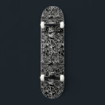 Skateboard noir et blanc Abstrait<br><div class="desc">Que ce soit sur le mur ou dans la rue - cette conception abstraite de skateboard fera en sorte que personne n'ait de planche comme la vôtre !</div>