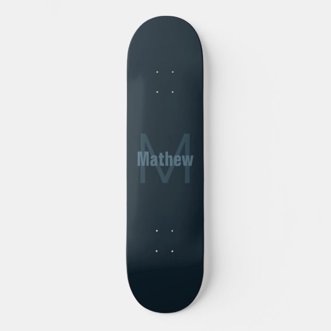 Skateboard Nom modifiable moderne (Recto)