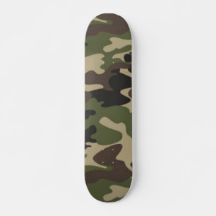 Skateboard Nom personnalisé Camouflage Camo Design