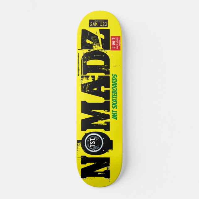 SKATEBOARD NOMADZ SKATEBOARDS / JMT USA (Recto)