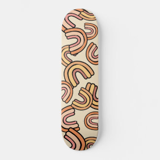 Skateboard Nordic rainbow Bohemian rainbows