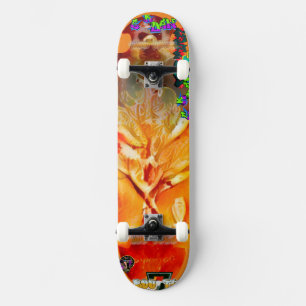 Skateboard Not So Still Life #2 Orange Tree Surreal
