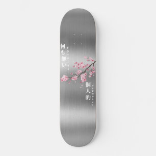 Skateboard Nothing Personal - Cherry Blossom Silver Edition