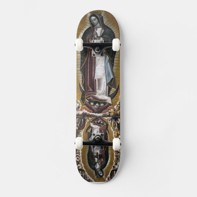 Skateboard Notre Madame de Guadalupe, Vierge de Guadalupe (Recto)