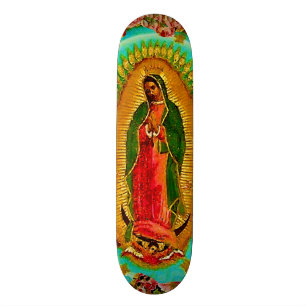 Skateboard Notre Vierge Marie mexicain saint de Madame