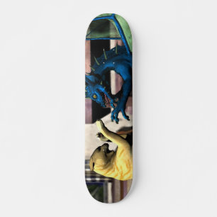 Skateboard "Nous jouons ?" Planche à roulettes