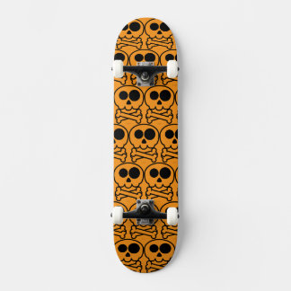 Skateboard NOUVEAU - Crâne de dessin animé pastel
