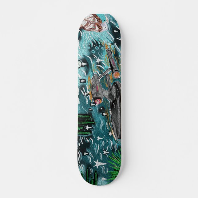 Skateboard Nouveau pont de patinage de Tarot Art (Devant)