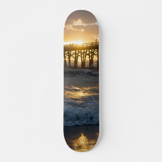 Skateboard Nouvel An glorieux de cacao (Devant)