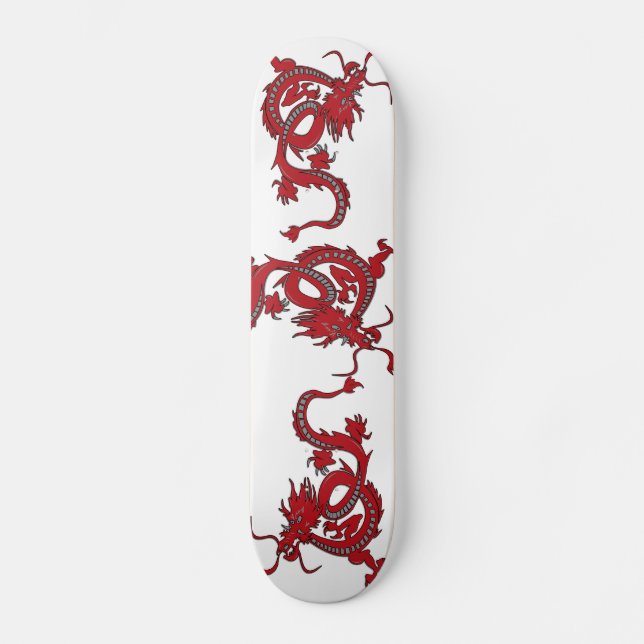 Skateboard Nouvelle année chinoise, - dragon chinois (Recto)