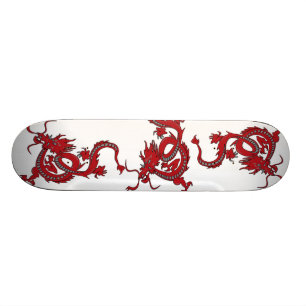 Skateboard Nouvelle année chinoise, - dragon chinois