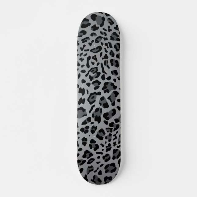 Skateboard Nouvelle texture de léopard 11 (Devant)