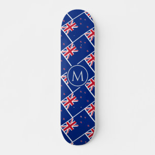 Skateboard NOUVELLE ZÉLANDE Drapeau Aotearoa Personnalisé MON
