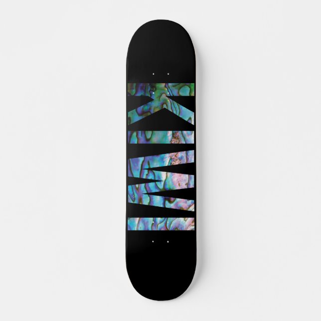 SKATEBOARD NOUVELLE-ZÉLANDE KIWI PAUA (Devant)