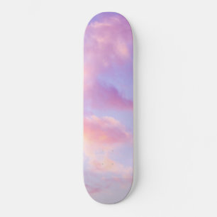 Skateboard Nuages miroirs #2 #mur onirique #décoration