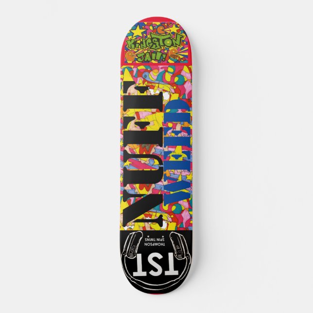Skateboard NUFF  WEED Planche à roulettes (Recto)