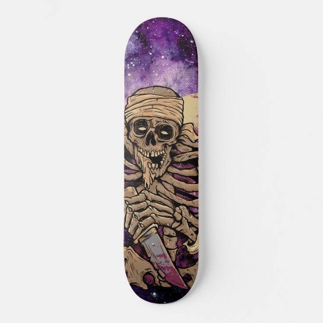 Skateboard Nuit des étoiles de la revanche des zombies (Recto)