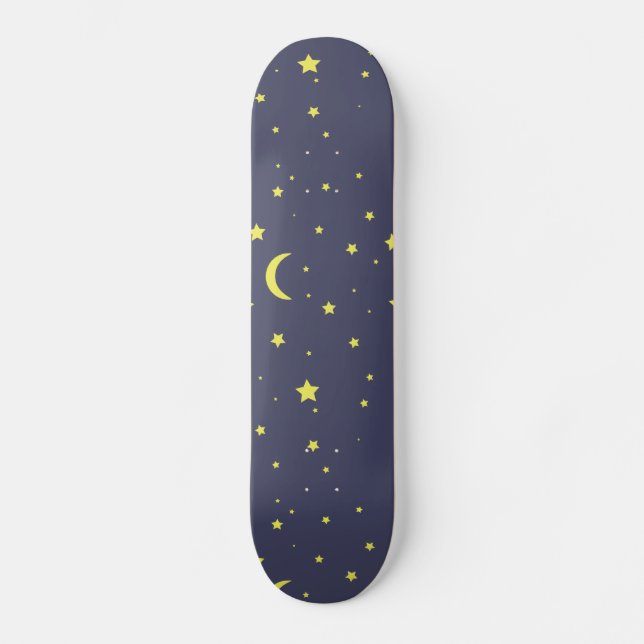 Skateboard Nuit étoilée (Recto)