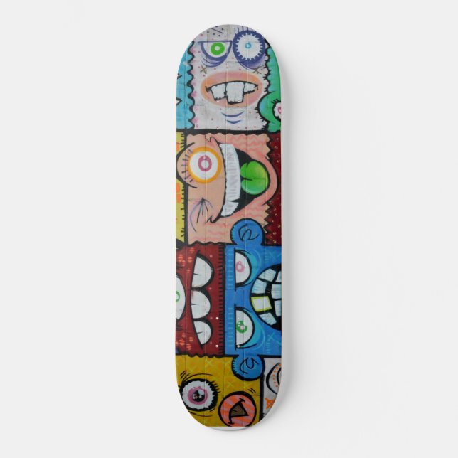 Skateboard NY street art skboard (Recto)