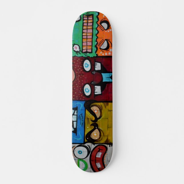 Skateboard NY street art skboard (Devant)