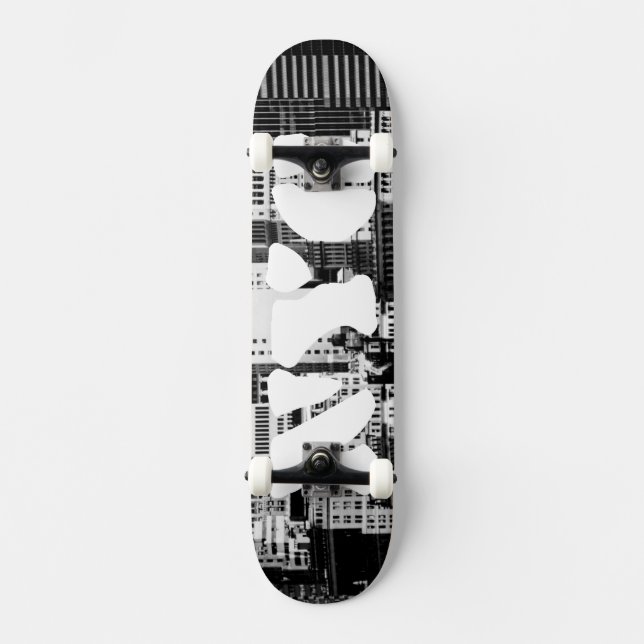 Skateboard NYC Skyline IX (Recto)