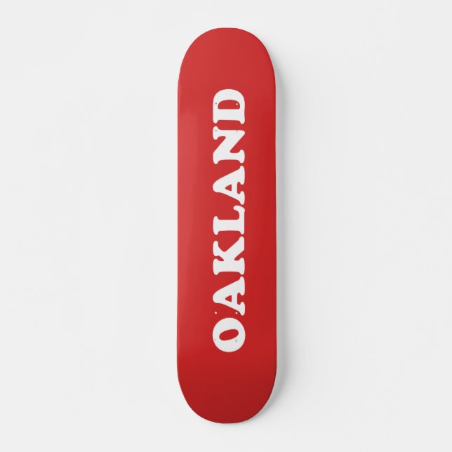 Skateboard Oakland (Devant)