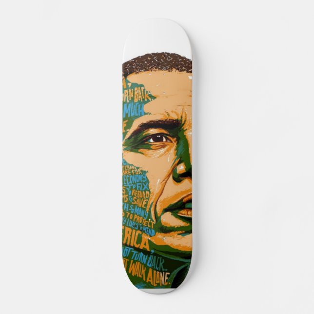 Skateboard obama (Recto)