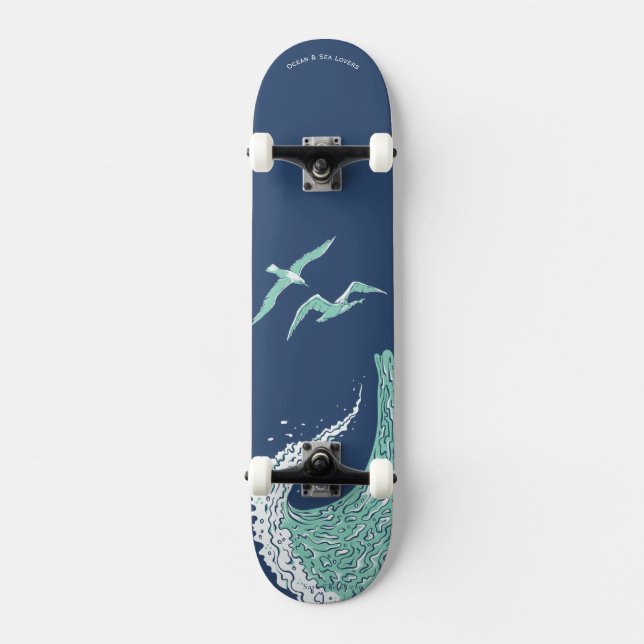 Skateboard Ocean Skateboard, Sea Skateboard, Sea, ocean Decks (Recto)