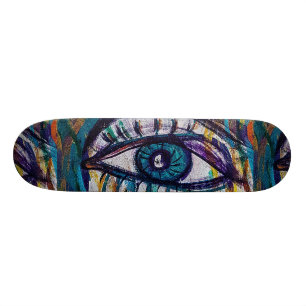 Skateboard Oeil de graffiti