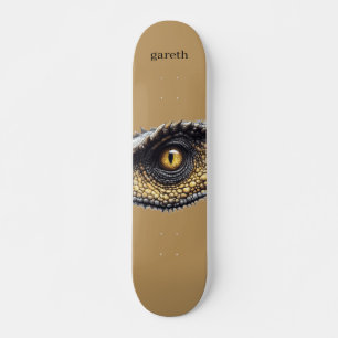 Skateboard Oeil Dinosaure T Rex Personnalisé