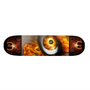 SKATEBOARD OEIL DU FEU DE CALEBRAY
