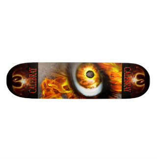 SKATEBOARD OEIL DU FEU DE CALEBRAY