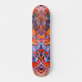 Skateboard Œuvre d'art abstraite mystique fantastique