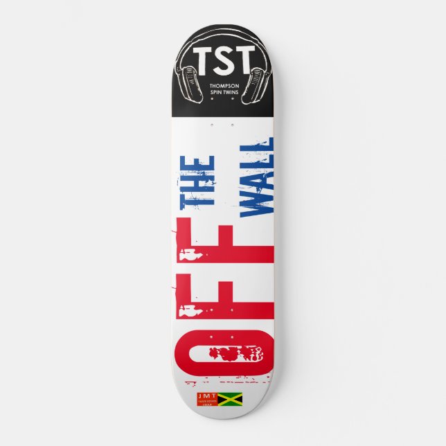 SKATEBOARD OFF THE WALL / Planche à roulettes JMT  (Recto)