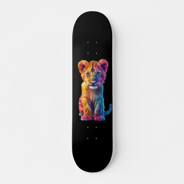Skateboard Oh Baby Big Cat Cub (Devant)