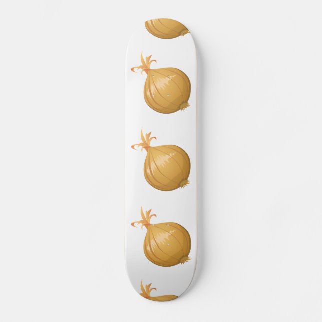 Skateboard Oignon de Glitch Food (Recto)