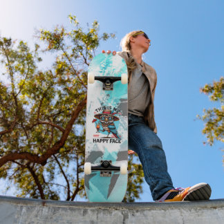 Skateboard Oiseau avec une touche