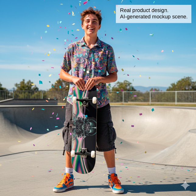 Skateboard Oiseau funky (Créateur téléchargé)
