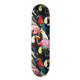 Skateboard Oiseaux exotiques