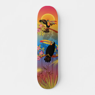Skateboard Oiseaux tropicaux