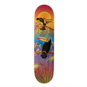 Skateboard Oiseaux tropicaux