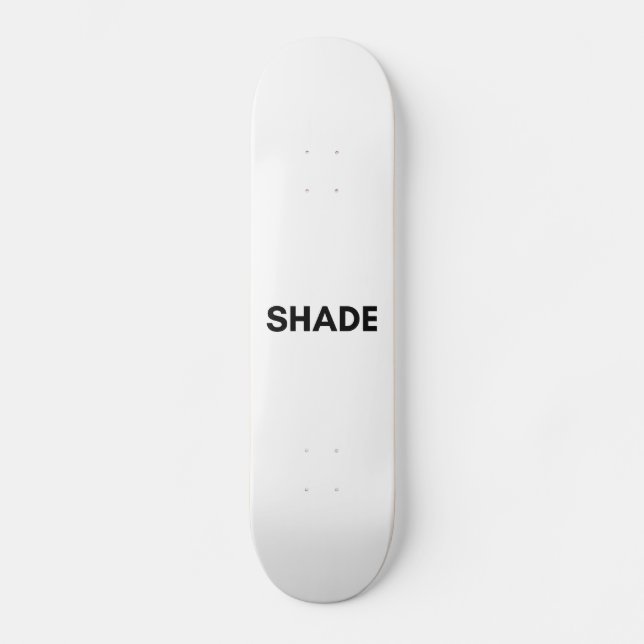 Skateboard ombrage (Recto)