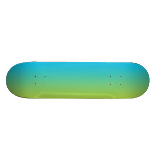 Skateboard Ombre bleu et vert