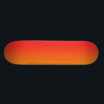 Skateboard Ombre rouge et orange<br><div class="desc">Plate-forme rouge et orange de panneau de patin d'Ombre</div>