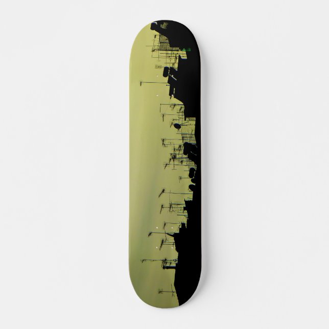 Skateboard Ombres du toit. (Devant)