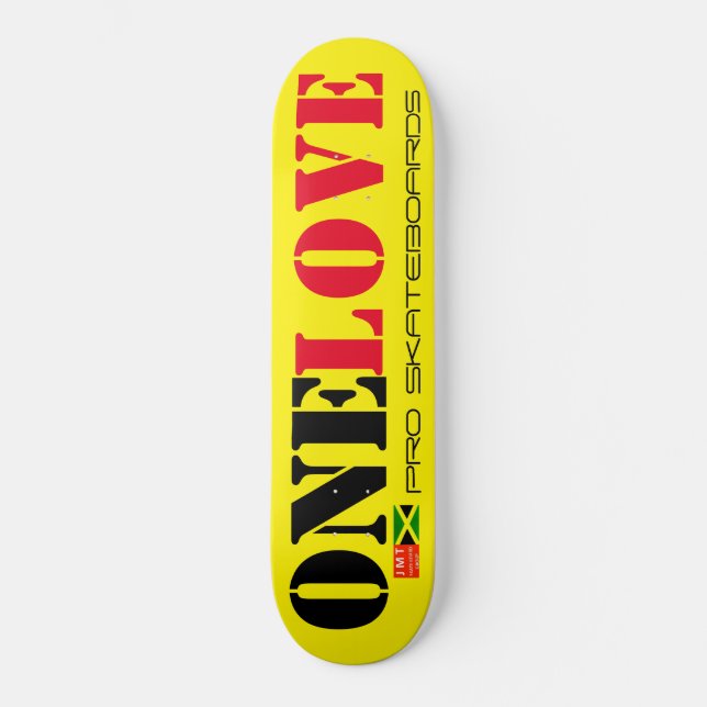 SKATEBOARD ONE LOVE SKATEBOARDS  / JMT SKATEBOARDS (Recto)