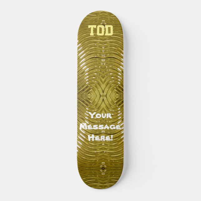 Skateboard Or Massif (Recto)